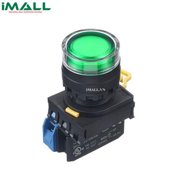 Nút nhấn giữ IDEC YW1L-AF2E11QM3G 1NO+1NC 22mm 220V (Xanh lá cây)