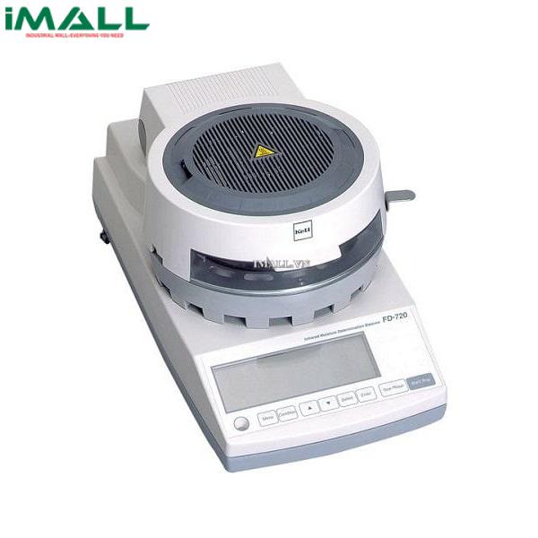 Cân sấy ẩm hồng ngoại Kett FD720 (120g, 0.001g)