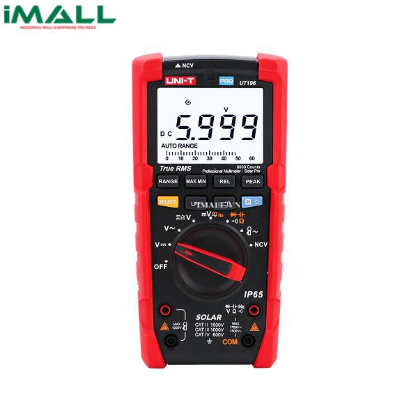 Đồng hồ vạn năng UNI-T UT196 (1700VDC, Solar Pro)