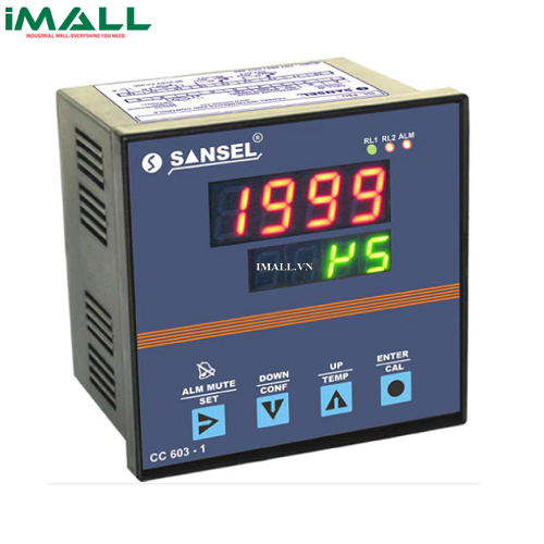 Bộ điều khiển độ dẫn điện Online có cảm biến CSI - 05 - 1 Sansel CC 603-1 (0~20μS; ±1%; với Rơ le)