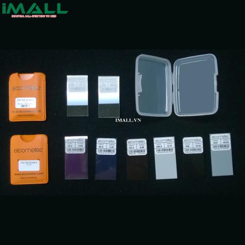 Bộ tấm chuẩn (cho máy đo độ dày lớp phủ) ELCOMETER Scale 2B (T99022255-8C)