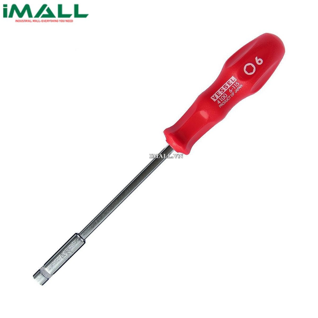 Tô vít lục giác cán nhựa Vessel 4100 (A/F 6x115)