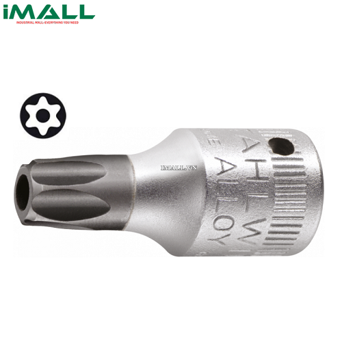 Đầu Khẩu Hoa Thị Torx Có Lỗ 1/4"- T27 Stahlwille 01351027