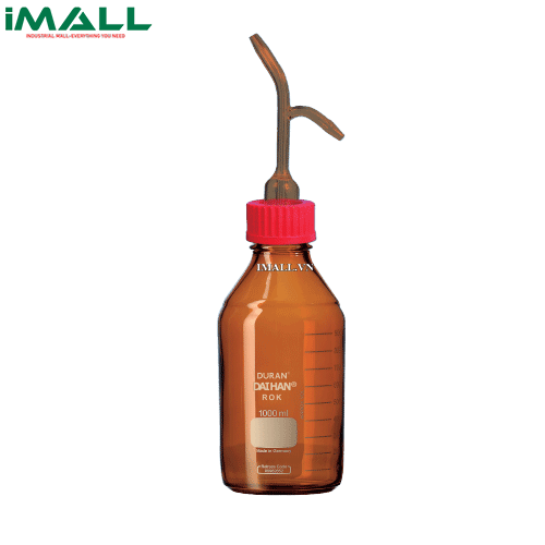 Bình phun sắc ký thủy tinh DURAN (màu hổ phách, GL45, 250ml) SciLab SL.Bot2066
