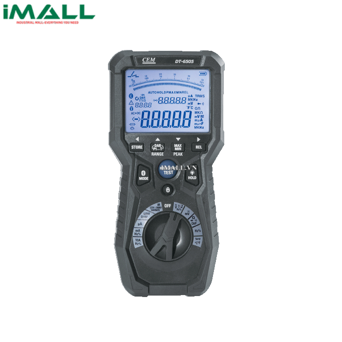 Máy kiểm tra cách điện CEM DT-6505 (True RMS, DC/AC-1000V, 60Ω)
