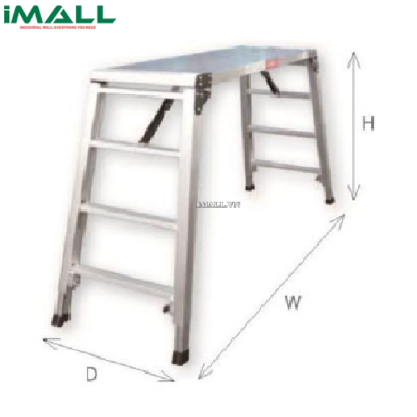 Thang nhôm bàn Poongsan PS-40606 (58.5cm)