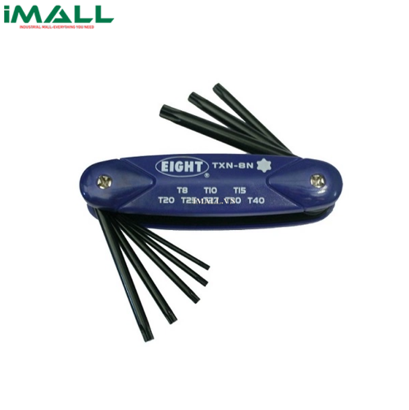 Bộ lục giác sao gập đa năng EIGHT TXN-8N (8 cái, T8~T40)