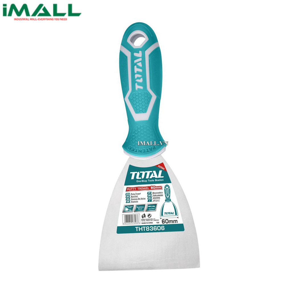 Xẻng trát sủi hồ (60mm) Total THT83606