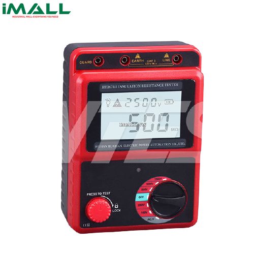 Máy đo điện trở cách điện Wuhan HT2671A (2500V, 0.0 ~ 49.9GΩ )