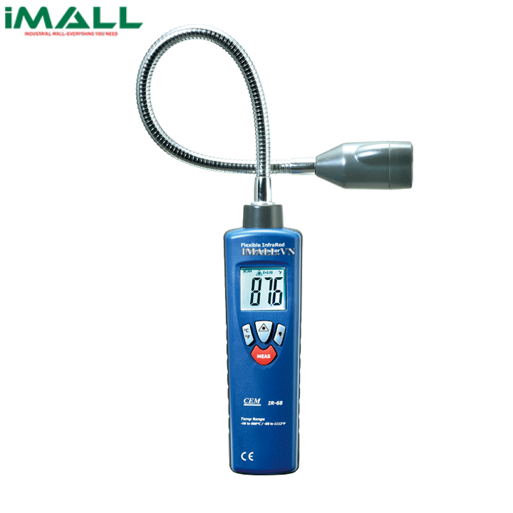 Máy đo nhiệt độ bằng hồng ngoại vạn năng CEM IR-68-NC (-50ºC~600ºC, 8:1)