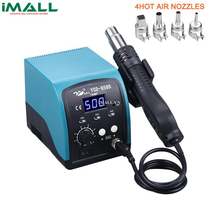 Máy khò linh kiện hiển thị số YCD-858D (750W)