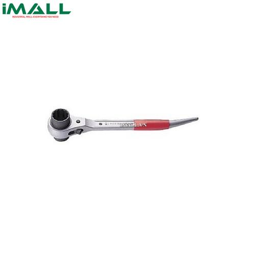Cờ lê 2 đầu tuýp đuôi chuột cong ngắn 19x21mm Top KOGYO RM-19X21A