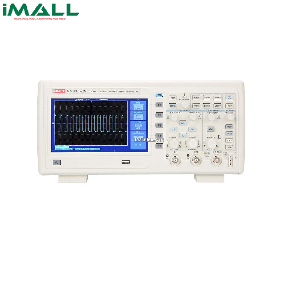 Máy hiện sóng số UNI-T UTD2102CM (100MHz, 1GS/s, 2CH)