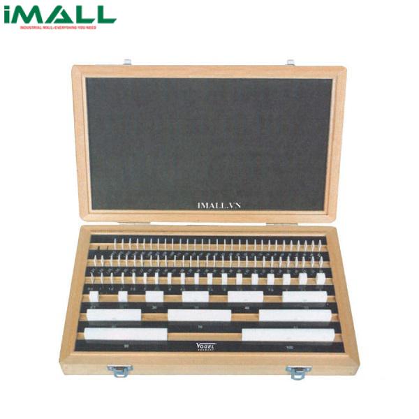 Bộ căn mẫu song song 47 chi tiết bằng gốm Zirconia Vogel 350042