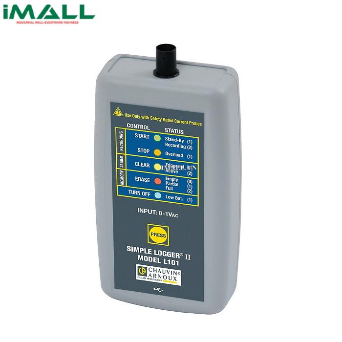 Máy ghi dữ liệu dòng điện Chauvin Arnoux L101 (P01157020, 1 kênh)