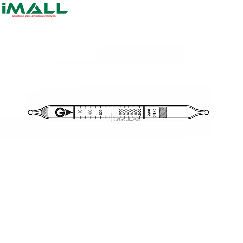 Ống dò đo nhanh Carbon dioxide CO2 Gastec 2LC (100-4000 ppm)