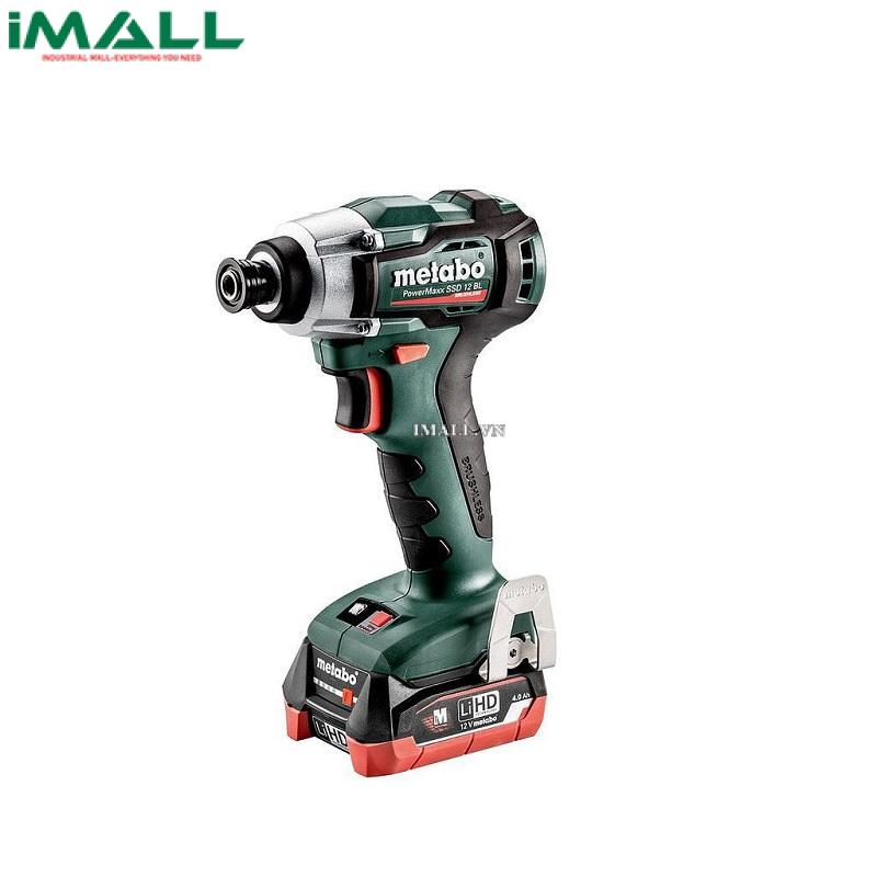 Máy khoan bắt vít va đập không dây METABO POWERMAXX SSD 12 BL (0-2500 rpm) (601115800)
