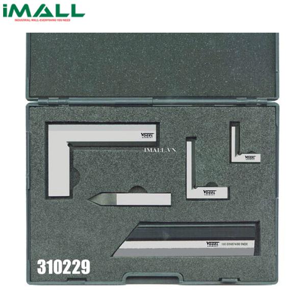 Bộ thước eke kỹ thuật 5 chi tiết trong vali chuyên dụng Vogel 310229