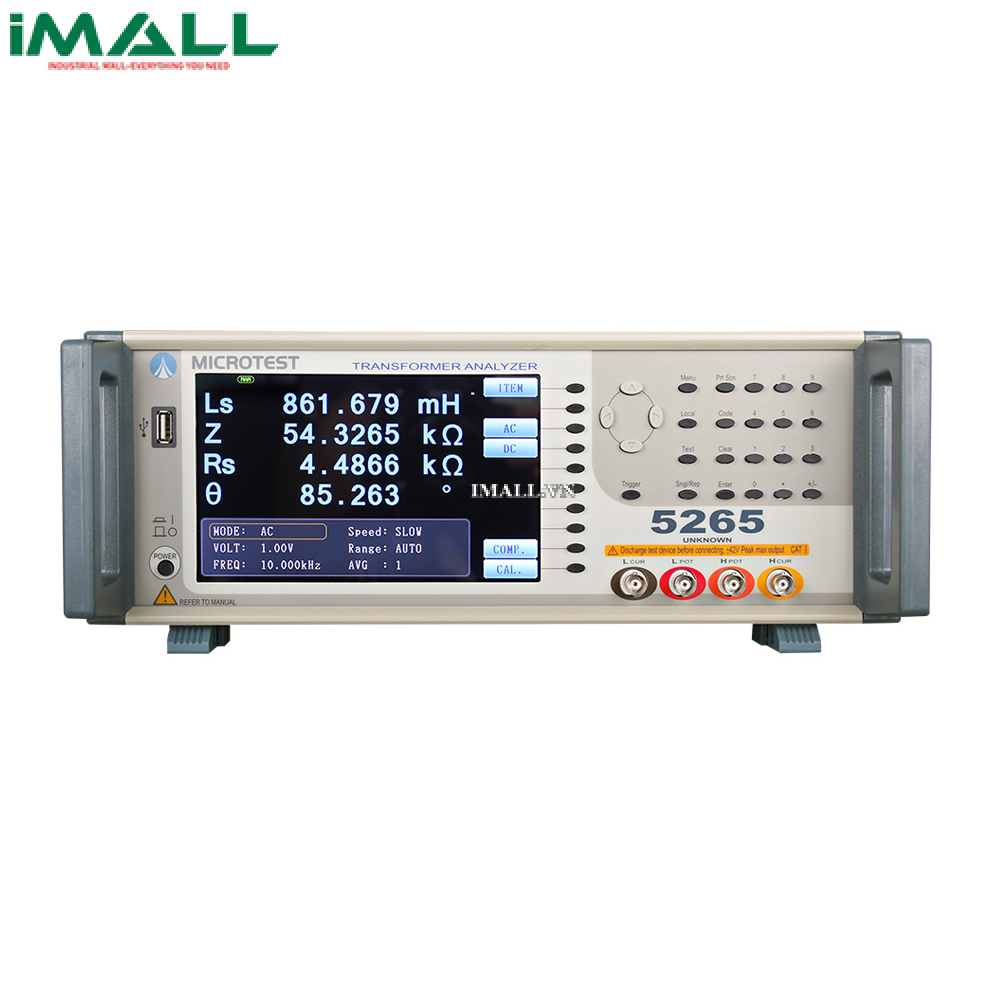 Máy kiểm tra biến áp xung MICROTEST 5265 (200KHz)