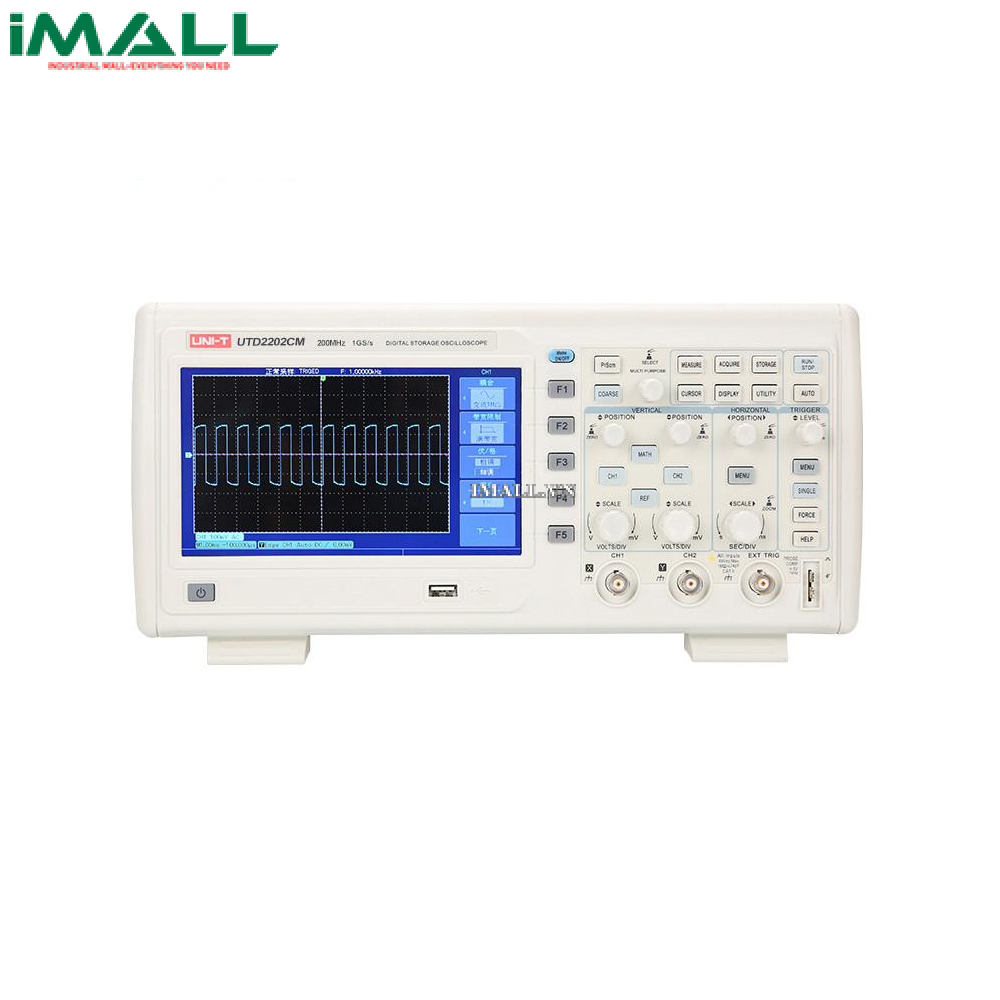 Máy hiện sóng số UNI-T UTD2202CM (200MHz, 1GS/s, 2CH)
