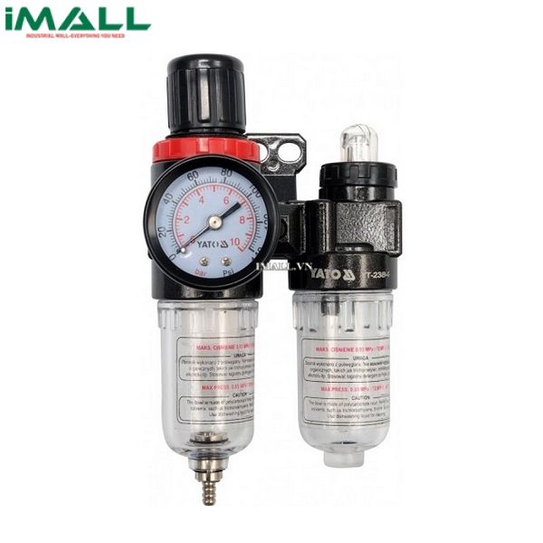 Van Điều Áp Có Đồng Hồ Và Lọc Yato YT-2384