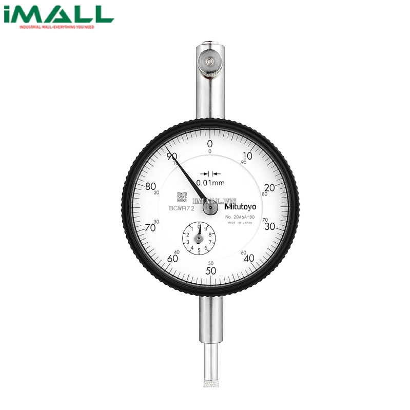 Đồng hồ so Mitutoyo 2046A-80 (10mm/0.01mm)