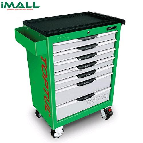 Xe đẩy thiết bị dụng cụ 214 chi tiết TOPTUL GE-21403