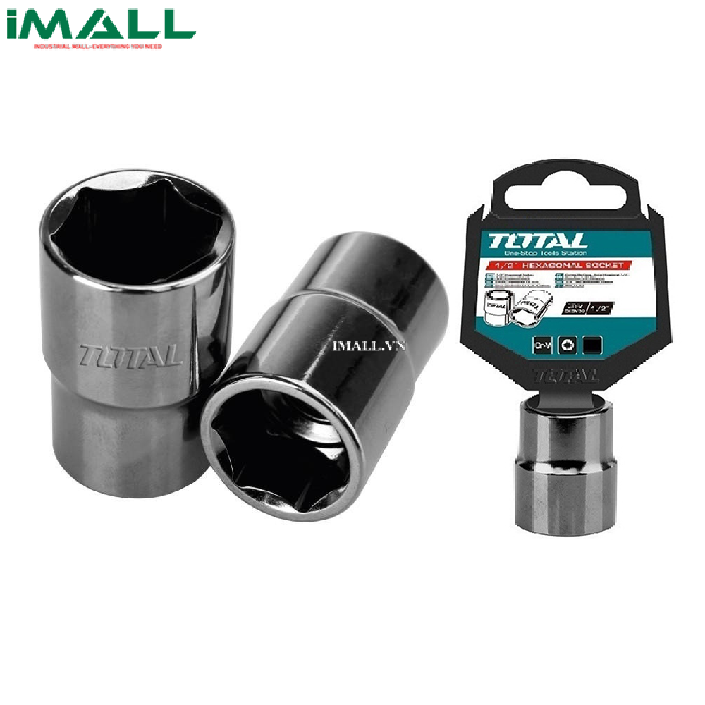 Đầu tuýp 6 góc 1/2" (12mm) Total THTST12121