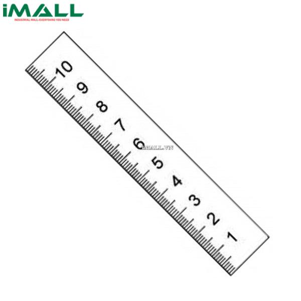 Thước lá bằng thép không gỉ, bề mặt chống chói VOGEL 1040100350 (3500mm)