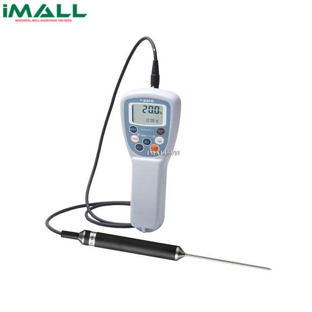 Nhiệt kế điện tử chống nước skSATO SK-250WPII-T (8064-00, chức năng clock)