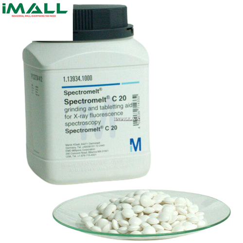 Hóa chất Spectromelt C 20 grinding and tabletting aid cho quang phổ huỳnh quang tia X  (Chai nhựa 5 kg) Merck 1139345000