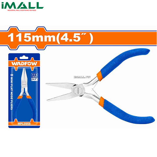 Kềm mũi cong mini 4.5" Wadfow WPL0955