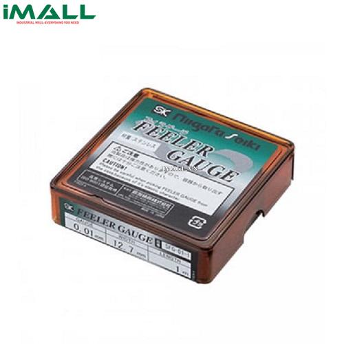 Căn lá dày 0.09mm x dài 1m x rộng 12.7mm Niigata Seiki K-SFG-09-1