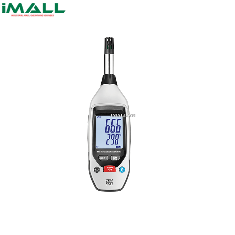 Máy đo Nhiệt độ &amp; Độ ẩm mini CEM DT-91 (-20~60℃;0~100%RH)