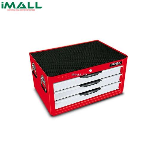 Hộp đồ nghề 3 ngăn chuyên dùng TOPTUL TBAD0302 ( màu đỏ)