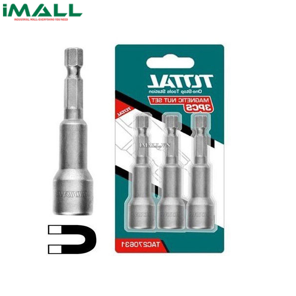 Bộ mũi bắn tôn 1/4" Total TAC271031 (10mm)