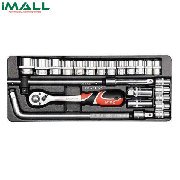 Bộ tuýp tay vặn 25 chi tiết Yato YT-12671 (1/2")