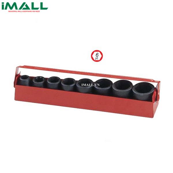 Bộ Khẩu Dùng Cho Súng 3/8" GENIUS TF-001 (8 Chiếc 5/16"~3/4")