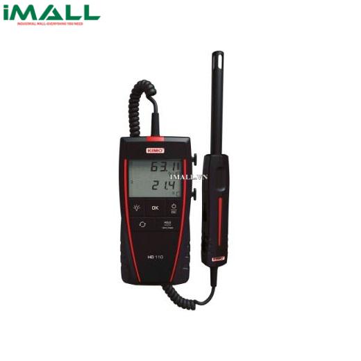 Máy đo nhiệt độ, độ ẩm, điểm sương cầm tay KIMO HD110 (5-95%HR, -20°C-70°C )