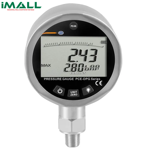 Máy đo áp suất (-1 ... 3 bar;  kèm Certificate ISO) PCE DPG 3-ICA