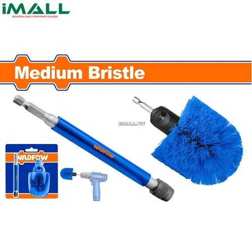 Bộ bàn chải tròn 360 độ và cán nối Wadfow WND2404