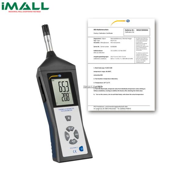 Máy đo nhiệt độ, độ ẩm PCE HVAC 3-ICA (100% rh, 100°C)
