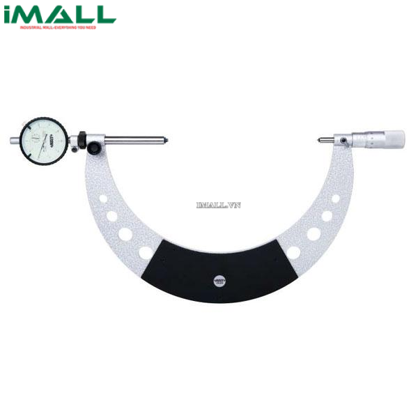 Panme có đồng hồ so cơ INSIZE 3633-100 (0-100mm, 0.01mm)