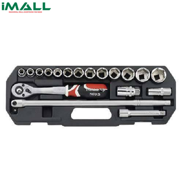 Bộ tuýp tay vặn tổng hợp 18 chi tiết Yato YT-3870 (1/2")