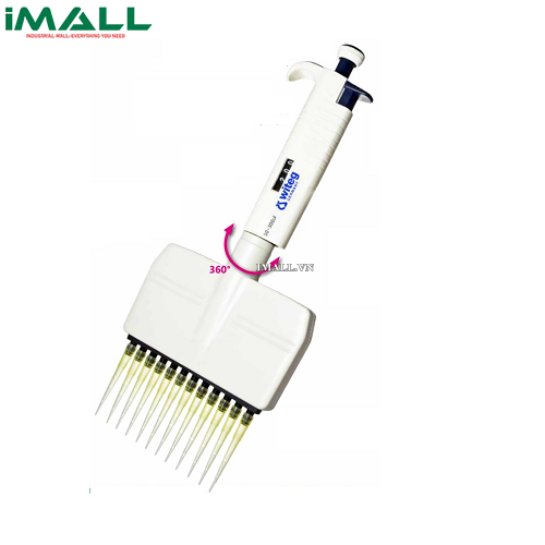 Pipet 08 kênh Witopet Economy WITEG 5 403 101 (0,5-10 µl)