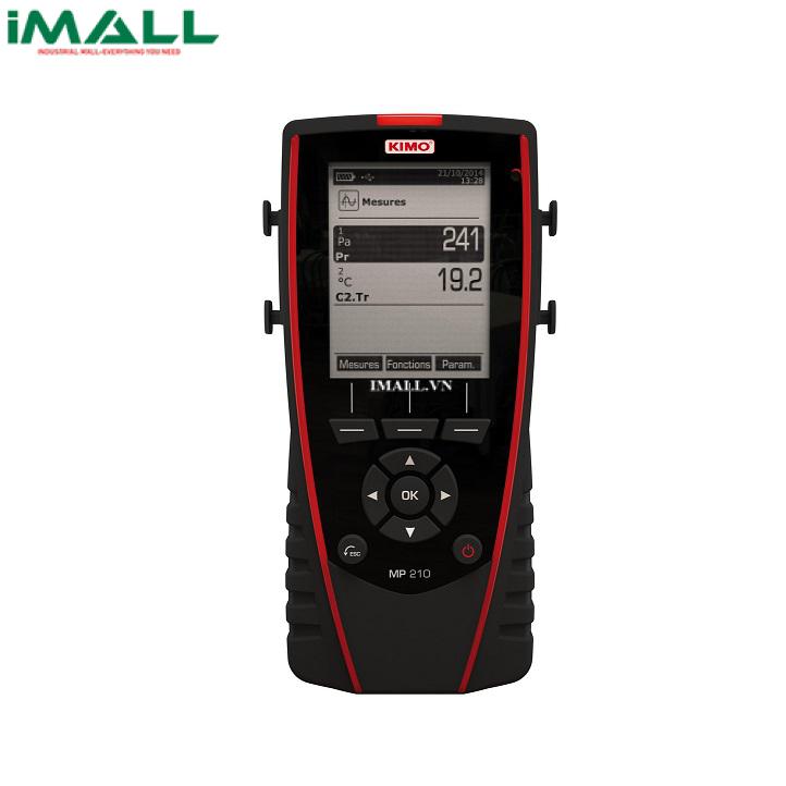 Máy đo áp suất, nhiệt độ, tốc độ gió KIMO MP210