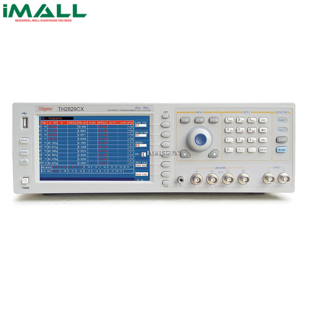 Hệ thống kiểm tra máy biến áp tự động Tonghui TH2829CX (20Hz~1MHz)