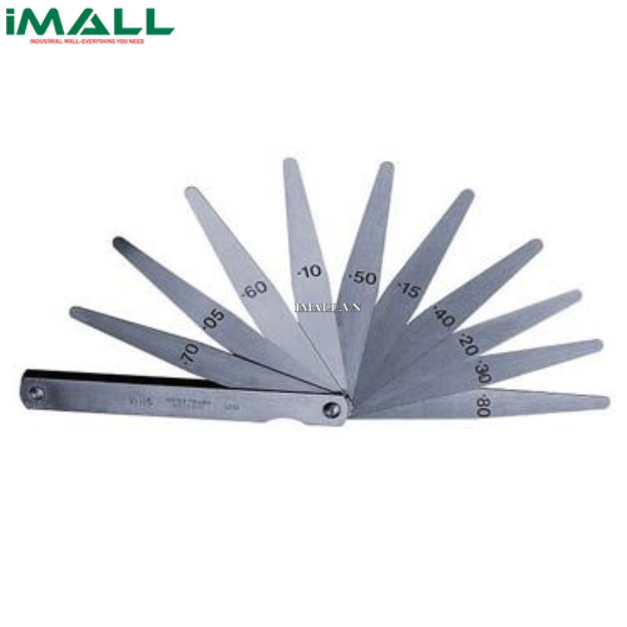 Dưỡng đo độ dày 10 lá Moore and Wright MW911M (0.05-0.08mm, 100mm)