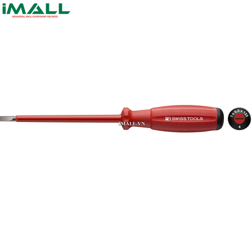 Tua Vít Mũi Dẹp 6.5mm Cách Điện 1000 Volt PB Swiss Tools PB 58100.5-150/6.5