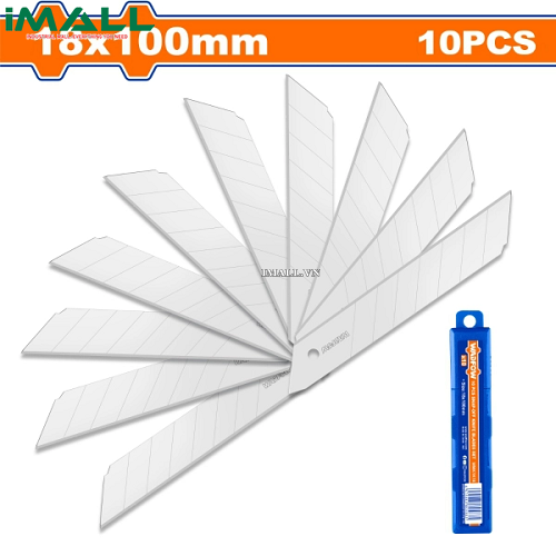 Bộ 10 lưỡi dao rời 18x100mm Wadfow WMK1K18